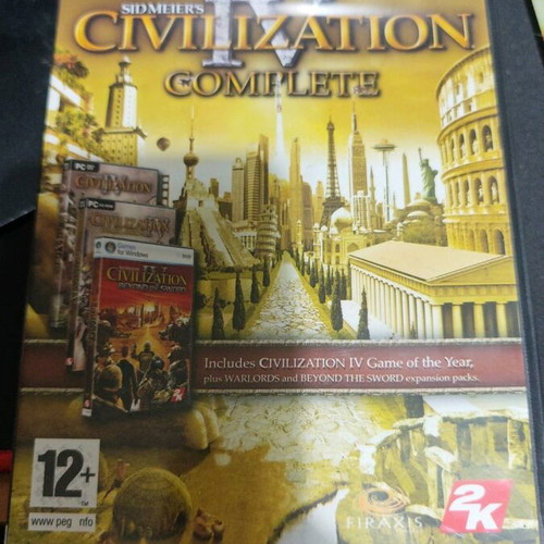 Civilization IV Complete PC game used