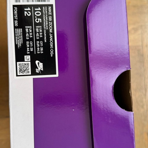 Nike SB Janoski Purple like new, size 44