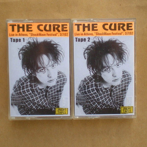 The Cure rare double cassette Live in Athens 2002 like new