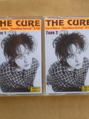 The Cure rare double cassette Live in Athens 2002 like new