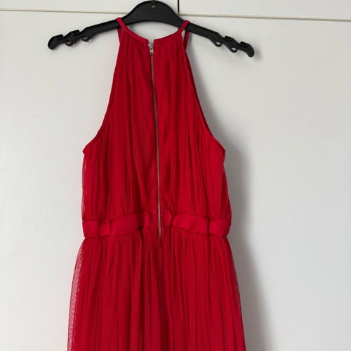 Tulle evening dress small red like new