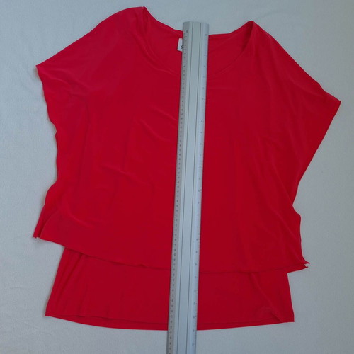 Joseph Ribkoff blouse size L 40 red like new