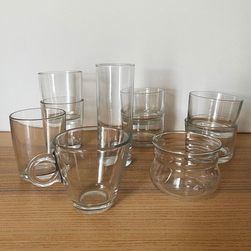 Glassware set 10-piece like new