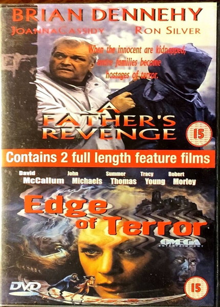 DVD A FATHER'S REVENGE / EDGE OF TERROR THRILLER MOVIES IN ONE DISC