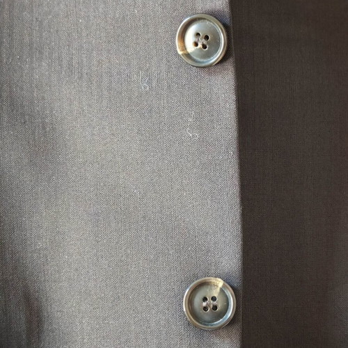 Classic men's suit, size M, virgin wool blend