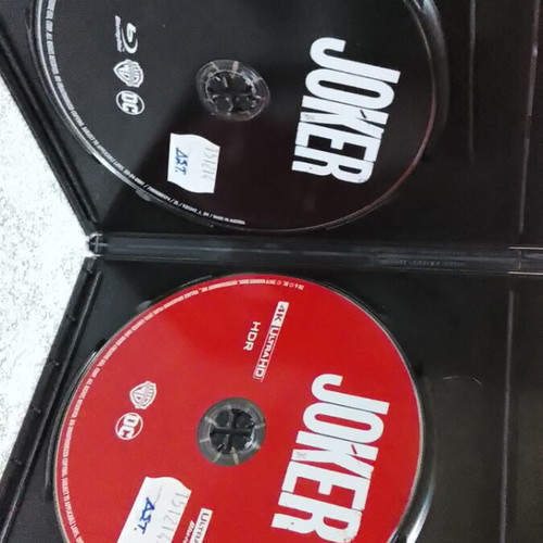 Joker 4K Blu-Ray like new with Greek subtitles