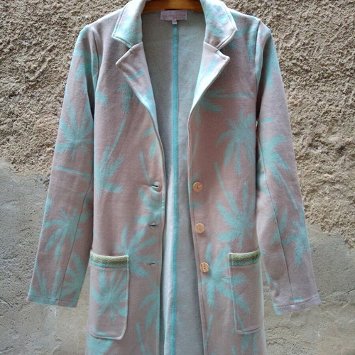 Dine n' Dance jacket new, pastel colors, size small