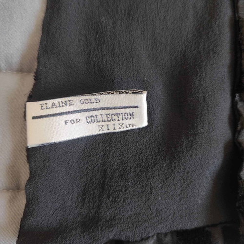 Elaine Gold scarf like new, black, length 105cm
