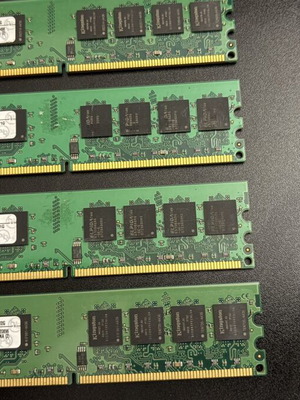 Kingston KVR DDR2 6GB Desktop RAM σαν καινούργιο, 667MHz, 4 μνήμες