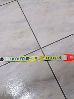 EuroLeague Final Four Fenerbahçe επίσημο lanyard καινούργιο