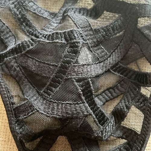 Wonderbra string black new, size small