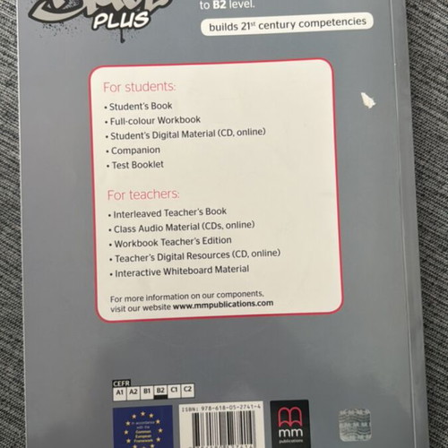 Full Blast! Plus B2 English Books Set like new, complete package