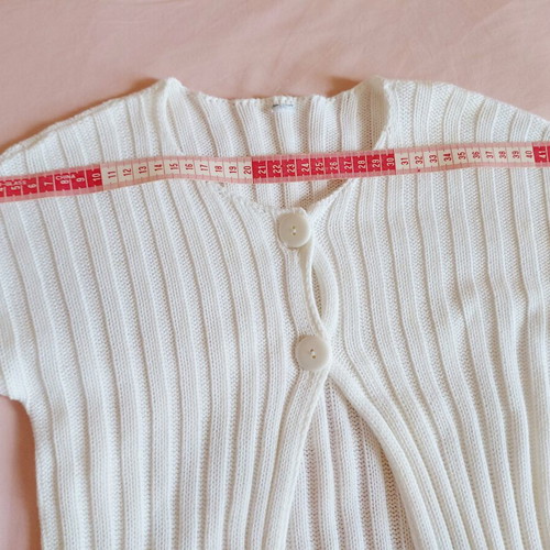 Zara knitted cardigan white like new, size 10 years
