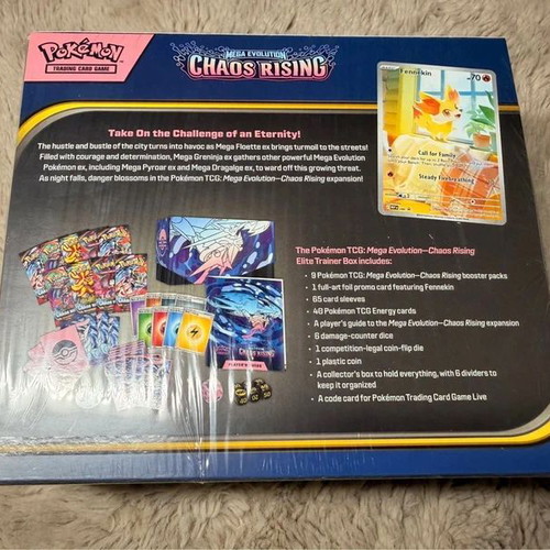 Pokemon Chaos Rising Elite Trainer Box sealed
