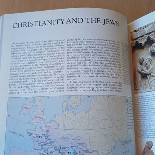 Atlas of the Jewish World like new, English