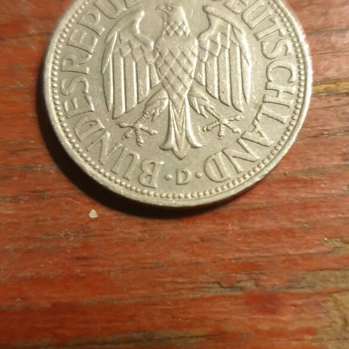 1 Deutsche Mark 1959 used, extra fine