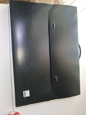 Drawing set used with plastic briefcase, wooden board, ruler and educational booklets