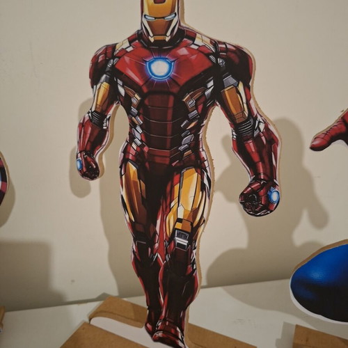 Marvel wooden figures set of 4 new, 40 cm each