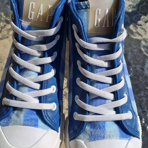 GAP sneakers size 32 like new, white and blue boys' shoes