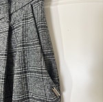 Toi&Moi checked gray wide leg pants new