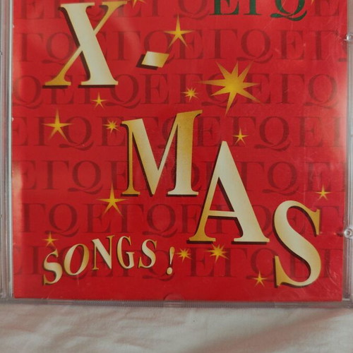 CD compilation used, Xmas pop songs