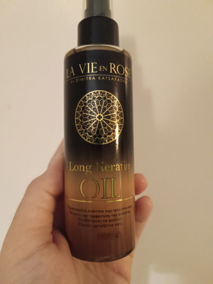 Λαδάκι μαλλιών La vie en rose Long Keratin oil 150ml καινούργιο