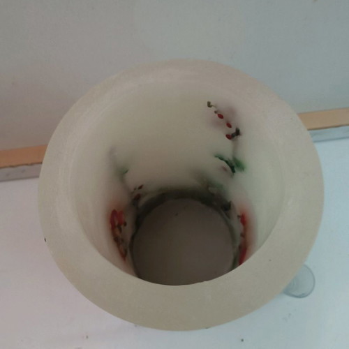 Wax tealight candle holder new, large