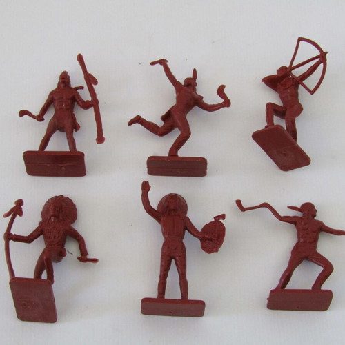 Solpa toy soldiers 6 Indians like new