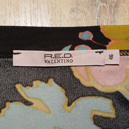 Red Valentino blouse with flowers like new, size 46