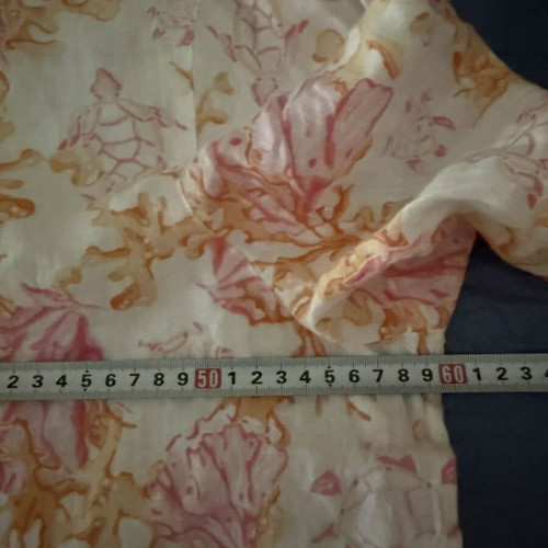 J.Jill women's 100% linen shirt new, size L, white pink