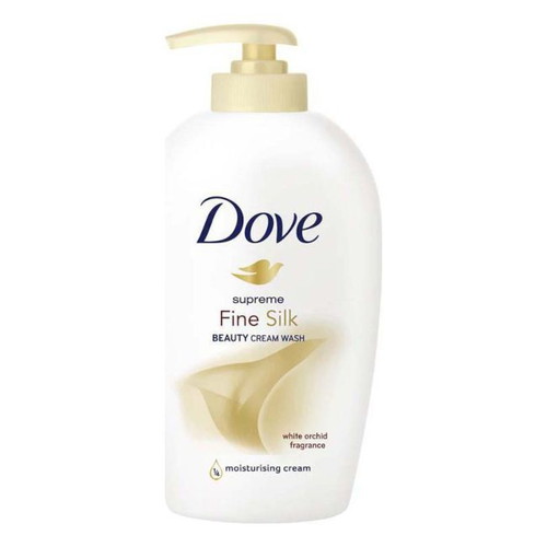 Dove Fine Silk Cream Wash 250ml new