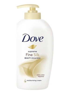 Dove Fine Silk Cream Wash 250ml new