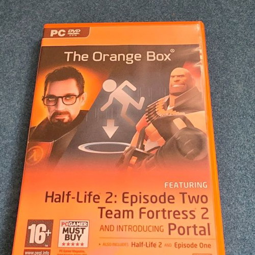 The Orange Box PC hard copy
