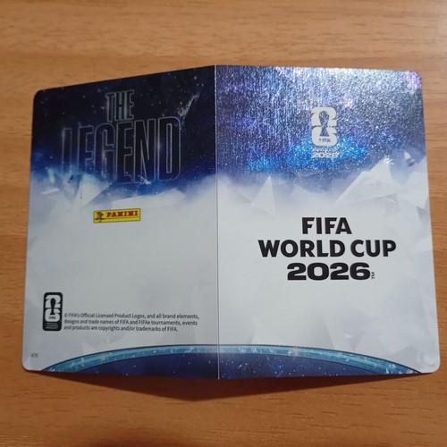 Panini Kayou World Cup 2026 Legends card Diego Maradona and Lionel Messi No 675