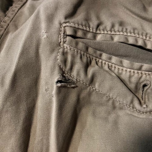 Diesel men's chino shorts used, light khaki green, size 29