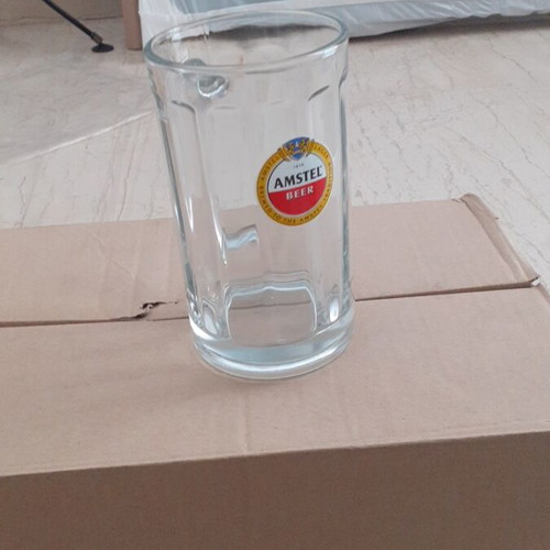 Amstel Beer Glasses set of 6, 500ml, new