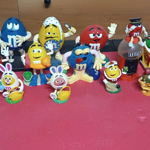 M & M big rare figure collection used