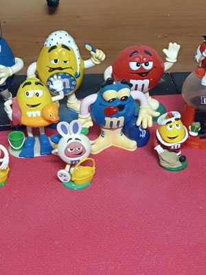 M & M big rare figure collection used