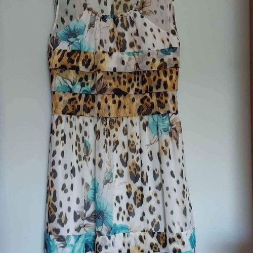 Dress very thin fabric unused size 44 suitable for wedding