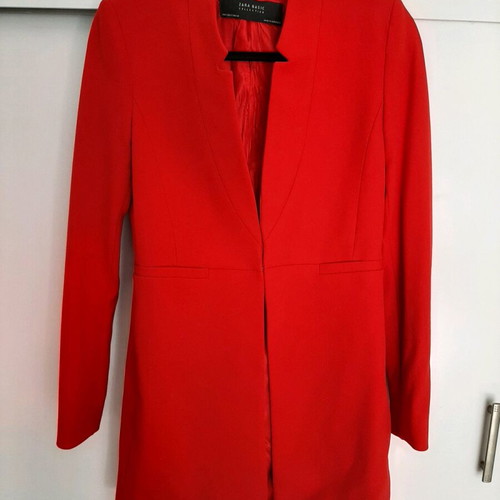 Zara Red Blazer Like New, Size Small