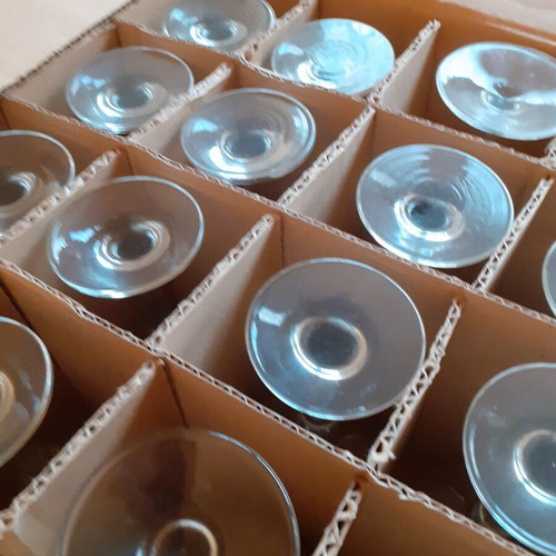 Set of 24 stemmed glasses new, in packaging