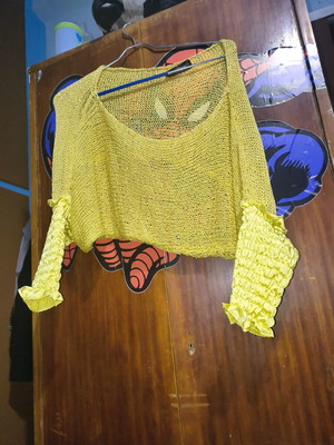 Bolero Tassos Mitropoulos yellow like new, size M