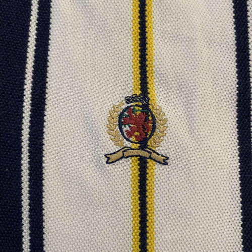 Tommy Hilfiger Vintage Polo Shirt Large used, white