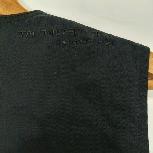 Tom Tompson men's sleeveless vest new, black, size small