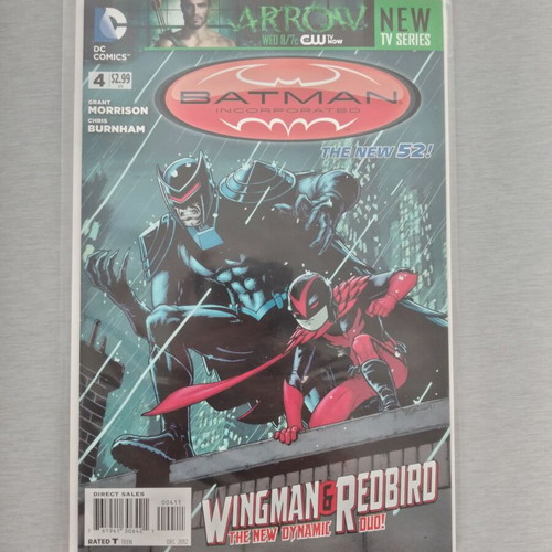 Batman Incorporated #4 comic book like new, English paperback