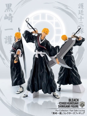 Kurosaki Ichigo Bleach statue figure 21cm