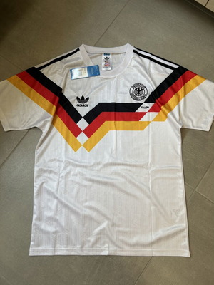 West Germany Lothar Matthäus 10 jersey like new, official replica, medium