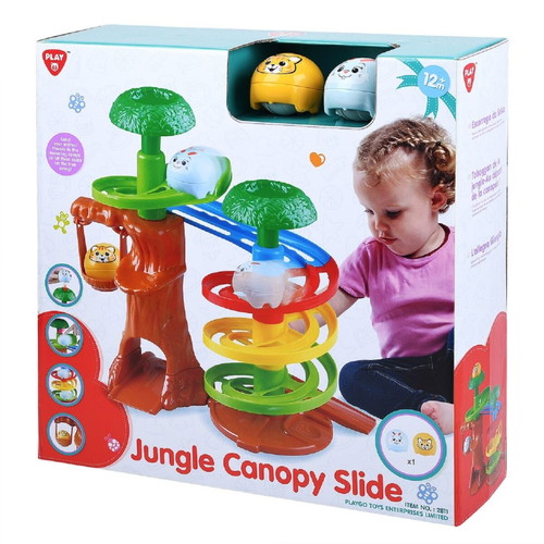 Playgo Jungle Canopy Slide like new, complete