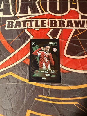 Topps Match Attax Michael Olise Stealth Strike card