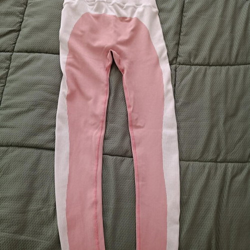 Admiral sports leggings like new, white and pink, size S